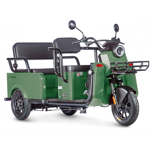 Трицикл Wanshida LC-F200 60V зеленый