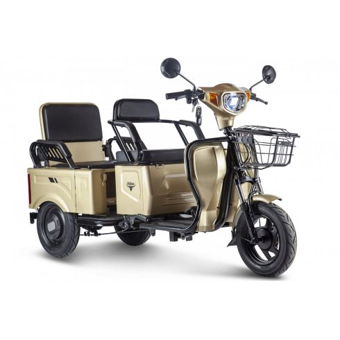 Трицикл Rutrike Вагон желтый