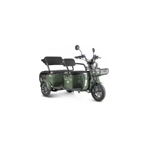 Трицикл Rutrike Экипаж Люкс зеленый