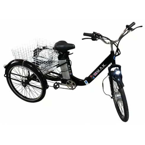 Электровелосипед Tsunami Volga черный
