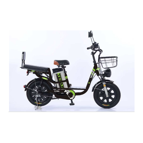 Электровелосипед Terax XD03 черно-зеленый