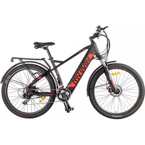 Электровелосипед MyWay Hill 250 27.5 (19, черный матовый)
