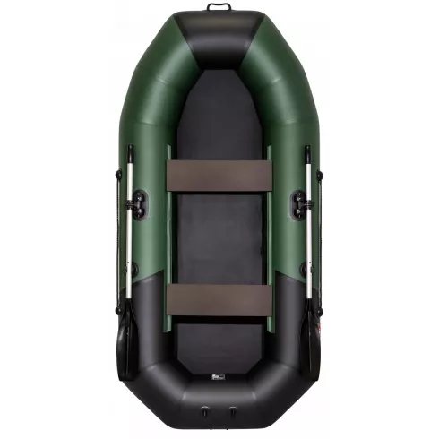 Надувная лодка Таймень NX 270 комби зеленый/черный