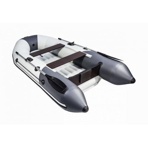 Надувная лодка Таймень NX 2800 НДНД светло-серый/графит