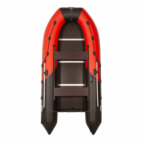 Лодка моторная килевая Пилот 300 ЖС красный/черный