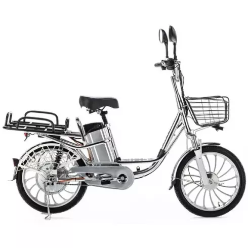 Электровелосипед Motax E-NOT EXPRESS BIG К2 серебристый