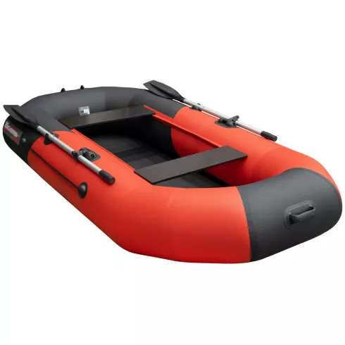 Надувная лодка Таймень NX 270 комби красный/черный