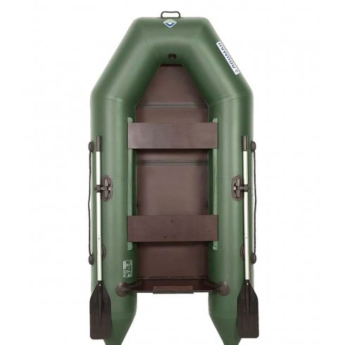 Лодка моторная Лоцман Стандарт 260 ЖС зеленый