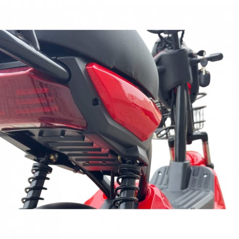 Электровелосипед Smart Balance Minicooper (2024) красный