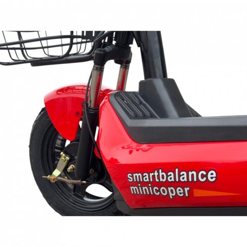 Электровелосипед Smart Balance Minicooper (2024) красный