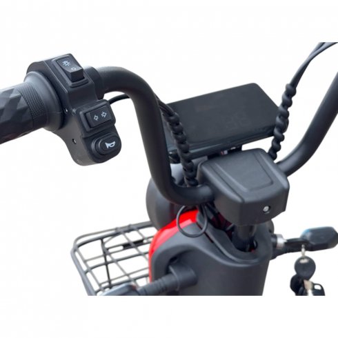 Электровелосипед Smart Balance Minicooper (2024) красный