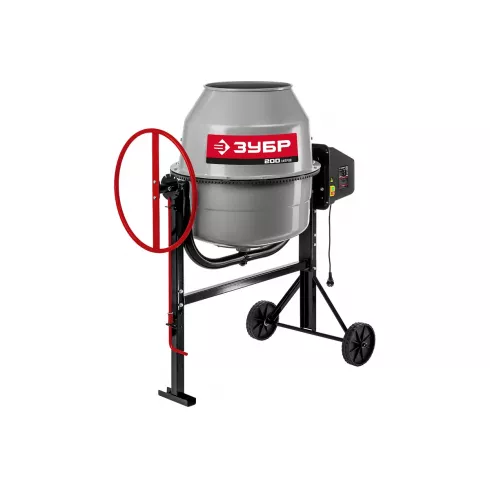 Бетономешалка Зубр БМЧ-200