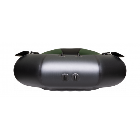 Надувная лодк Таймень N 270 НД комби зеленый-черный