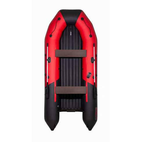 Надувная лодка Таймень NX 4000 НДНД PRO красный/черный
