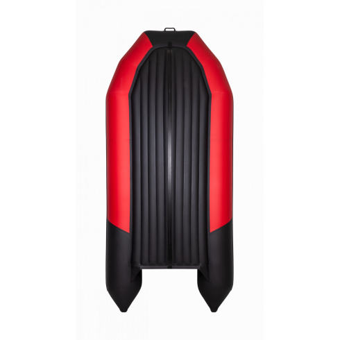 Надувная лодка Таймень NX 4000 НДНД PRO красный/черный
