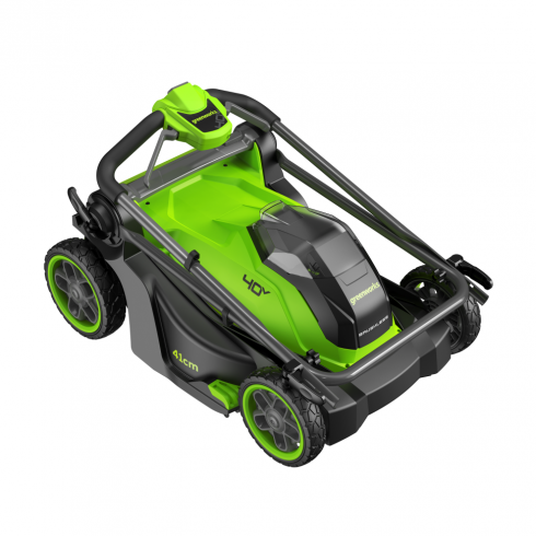 Газонокосилка аккумуляторная GreenWorks GD40LM411K4 (2521007UB)