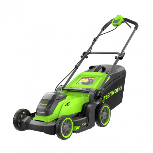 Газонокосилка аккумуляторная GreenWorks GD40LM411K4 (2521007UB)