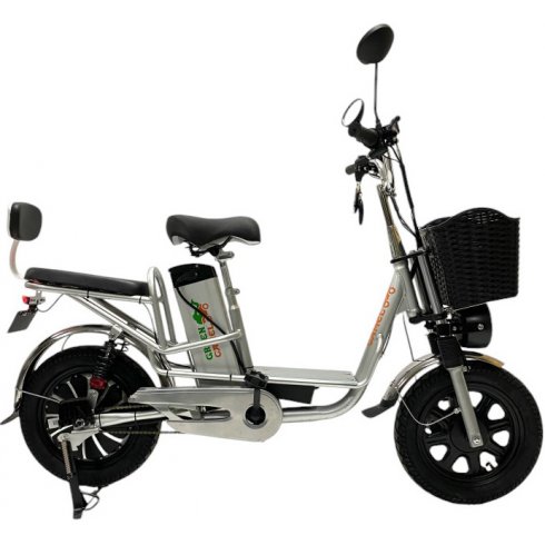 Электровелосипед Green Camel Транк Монстр PRO (TMPro-6020) серебристый
