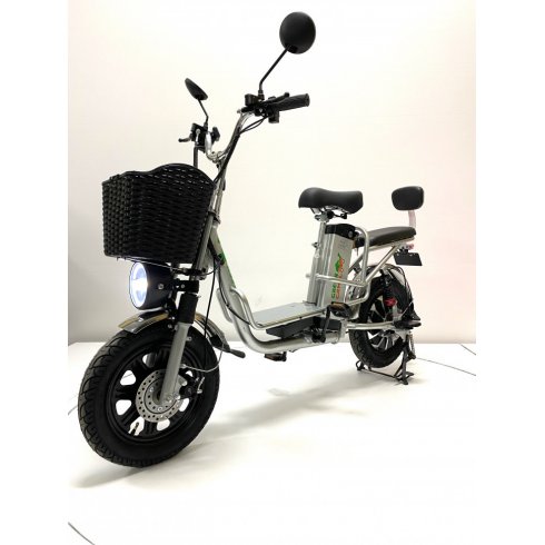 Электровелосипед Green Camel Транк Монстр PRO (TMPro-6020) серебристый