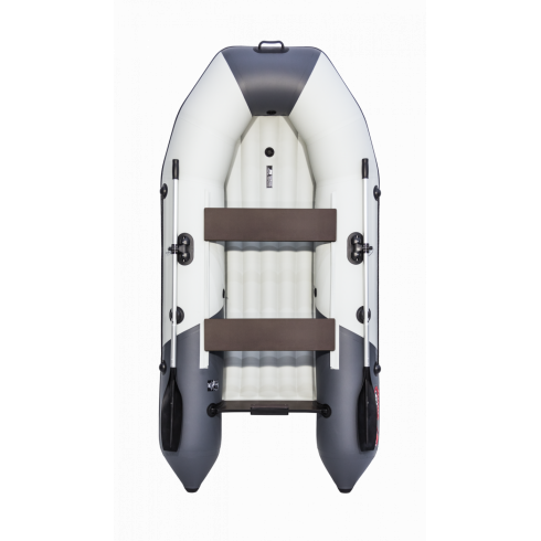 Надувная лодка Таймень NX 2800 НДНД светло-серый/графит