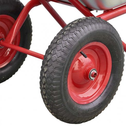 Тачка строительная Brado 2x125 PROFI