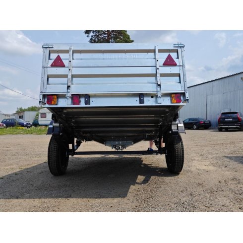 Прицеп Avtos A35P1B (3500х1500х300, R13, ресс. AL-KO, тент 1200мм Аэро)