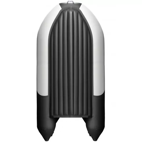 Надувная лодк Ривьера Компакт 3600 НДНД комби светло-серый/черный