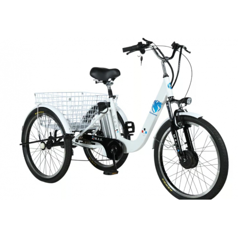 Электровелосипед Tsunami Volga белый