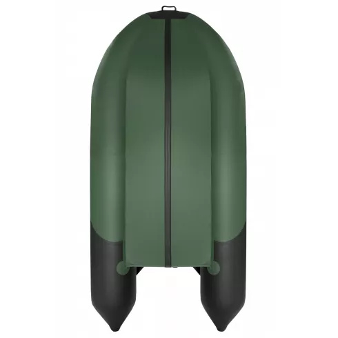 Надувная лодка Ривьера Компакт 3400 СК комби зелено-черный