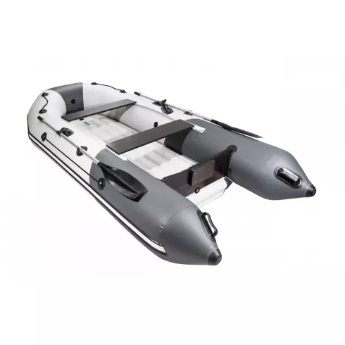 Надувная лодка Таймень NX 2800 НДНД светло-серый/черный