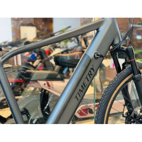 Электровелосипед Timetry D206 серый