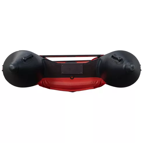 Надувная лодка Таймень NX 3800 НДНД PRO красный/черный