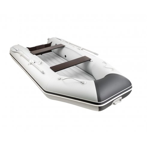 Надувная лодка Аква 2800 НДНД светло-серый/графит
