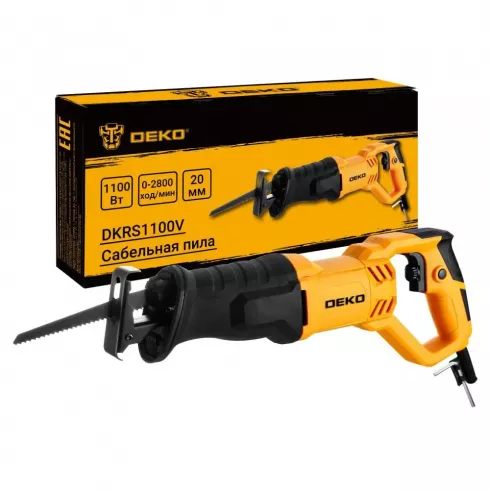 Пила сабельная Deko DKRS1100V