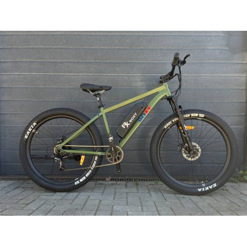 Электровелосипед Roxy D205 зеленый/черный