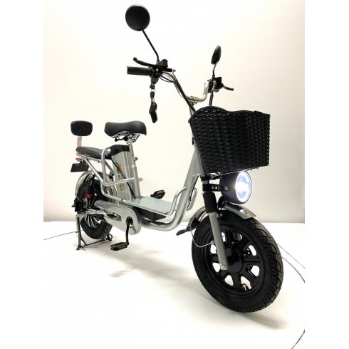 Электровелосипед Green Camel Транк Монстр PRO (TMPro-6020) серебристый