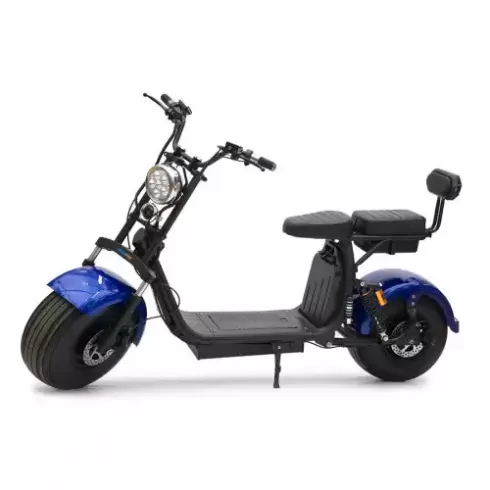 Электроскутер Citycoco x9 (X11) синий