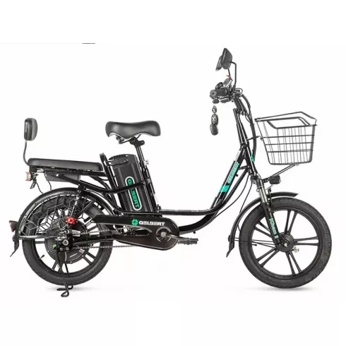 Электровелосипед Gelbert Khan 2 черный