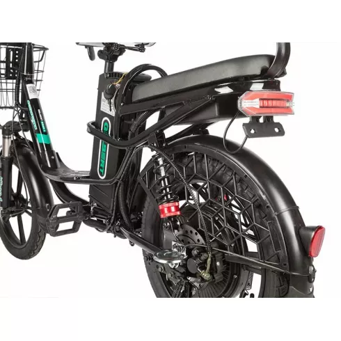 Электровелосипед Gelbert Khan 2 черный