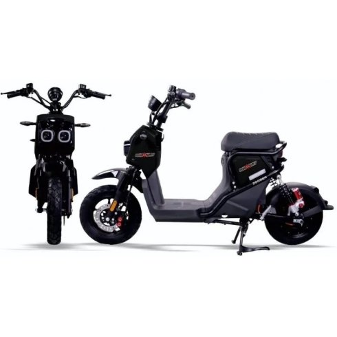 Электроскутер AVM.Plus Zoomer (серый)