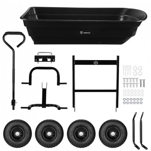 Садовая тележка-самосвал Deko DKGT100