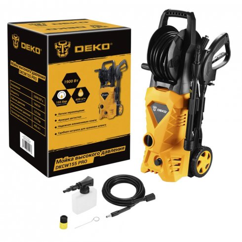 Мойка высокого давления Deko DKCW155 PRO