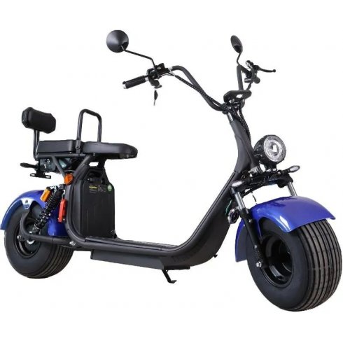 Электроскутер AVM.Plus Citycoco Pro (синий)