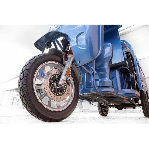 Трицикл Rutrike Гермес Pro 1500 72V 1500W темно-зеленый