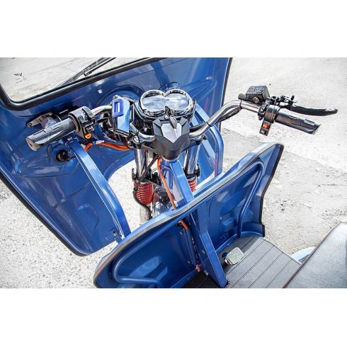Трицикл Rutrike Гермес Pro 1500 72V 1500W серый