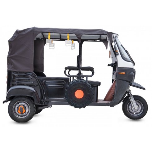 Трицикл Rutrike Рикша NEW 60V 1800W красный