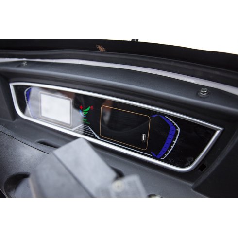 Трицикл Rutrike Рикша NEW 60V 1800W красный