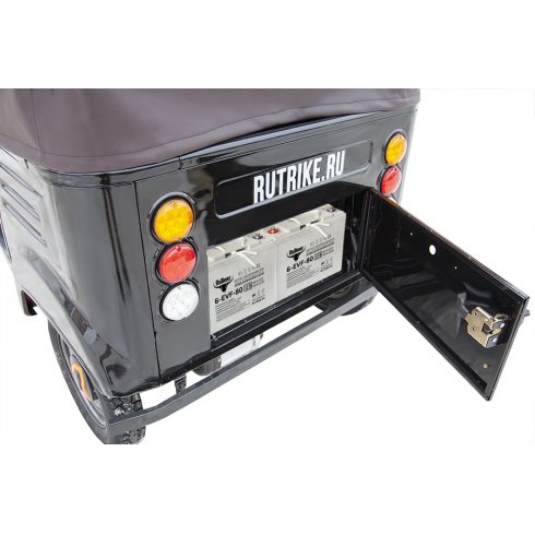 Трицикл Rutrike Рикша NEW 60V 1800W красный