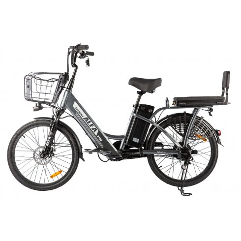 Электровелосипед Gelbert ALFA 2 PRO серый