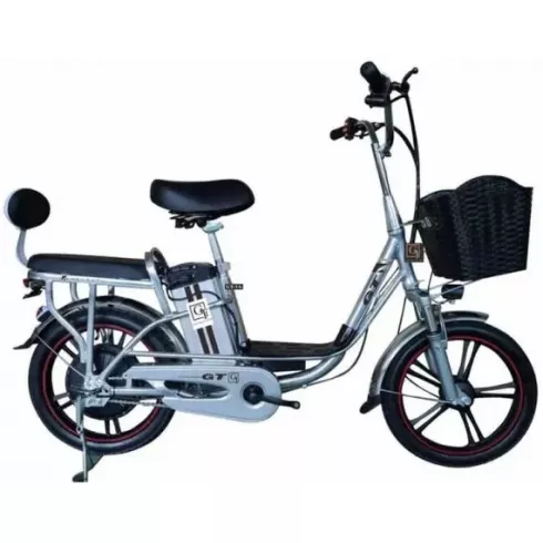 Электровелосипед GT V6 12Ah серый